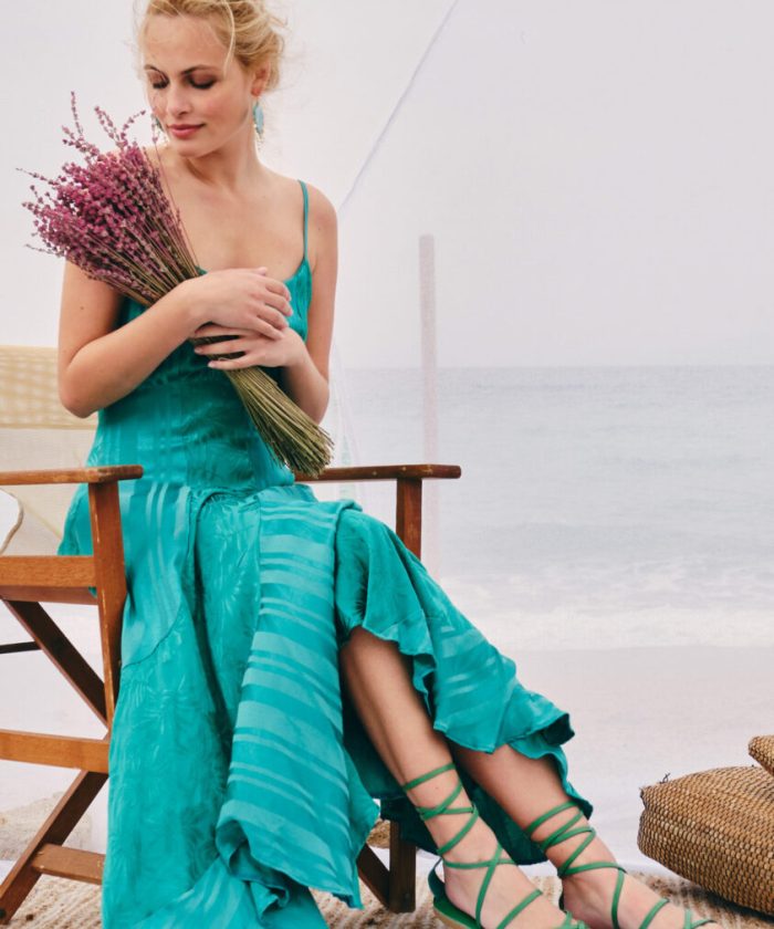 Alternative view of Corina Sandals Green