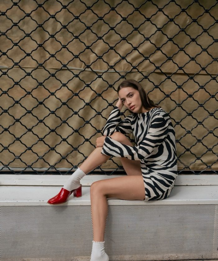 Square Toe Block Heels Clogs/Mules Shoes- Elena - Image 4