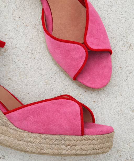 Εσπαντρίγιες Pink Red "Mara"